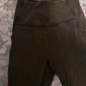 American Eagle Outfitters Dark Olive Leggings